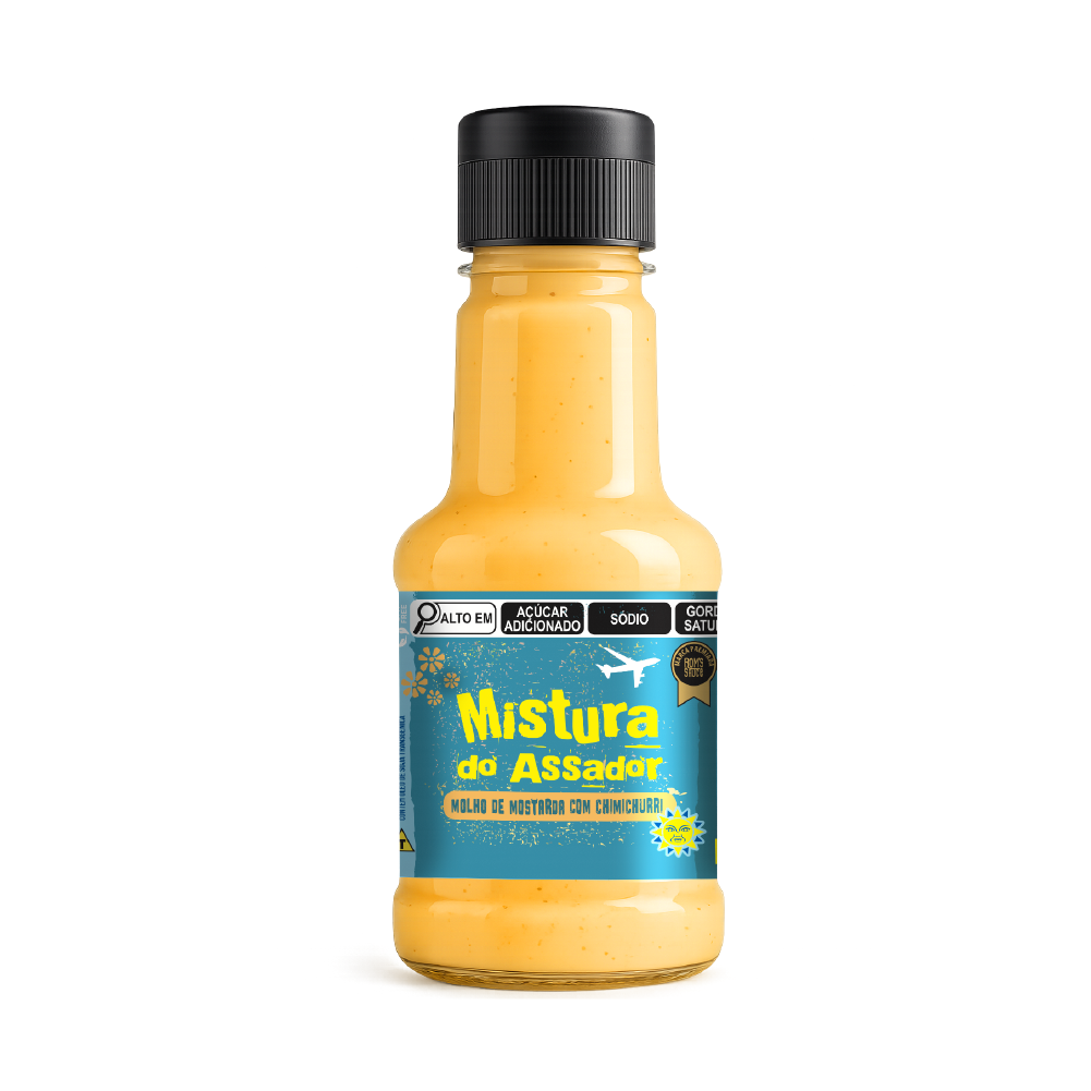 Mistura do Assador - Molho de Mostrada com Chimichurri